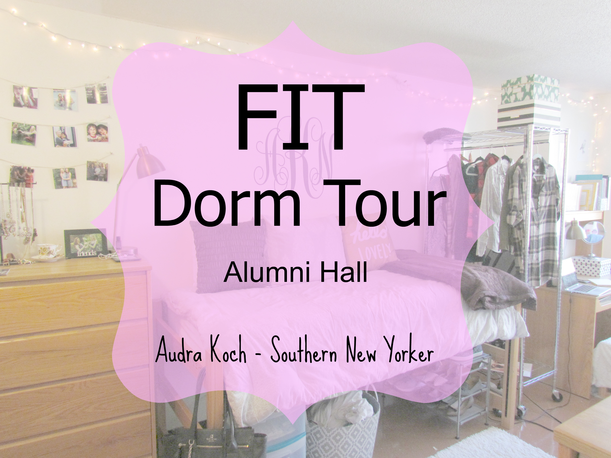 FIT Dorm Room Tour
