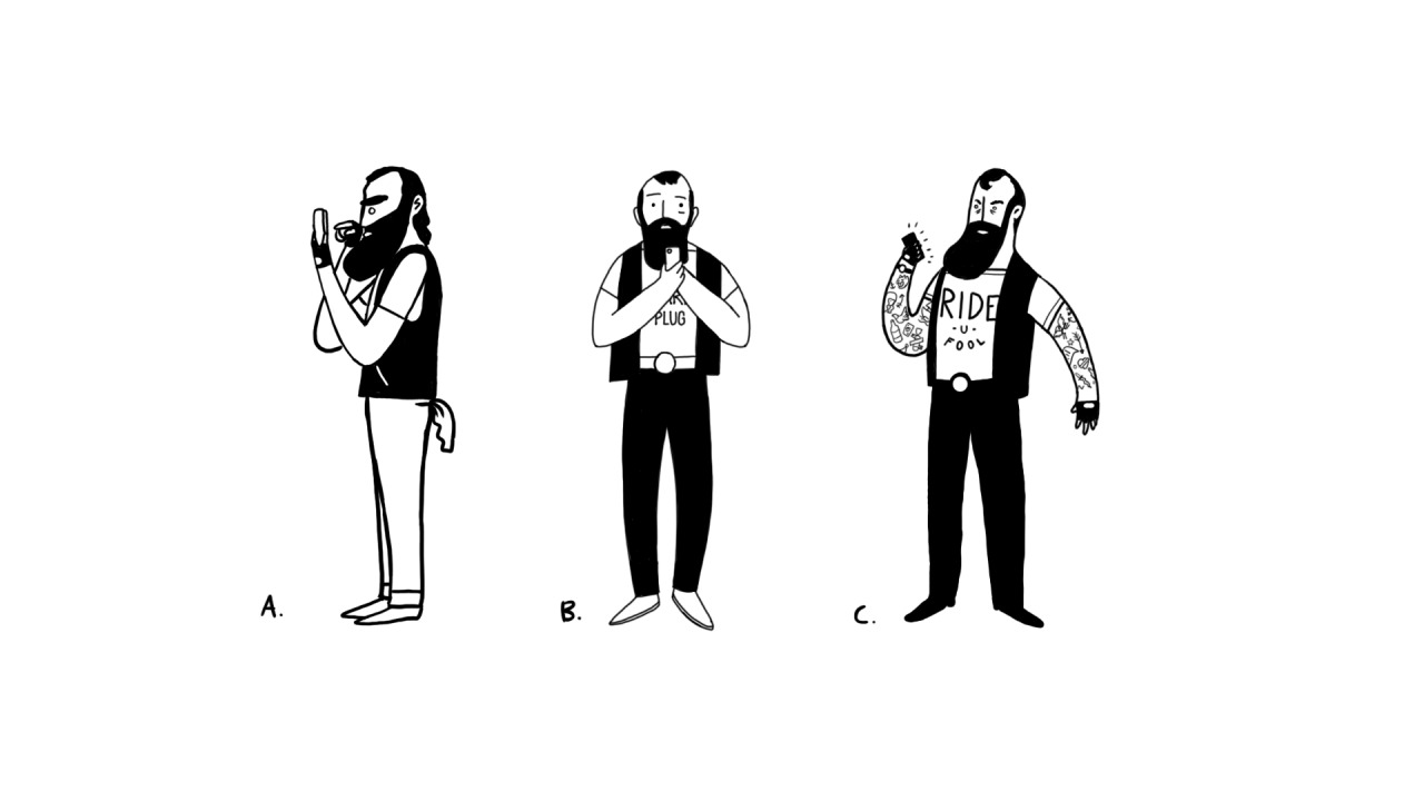 Characters for a facebook project. Produced at Buck LA