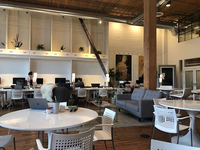 After spending this morning downtown, we&rsquo;ve moved over to #capitolhillseattle to get some work done. Thanks @getcroissant for giving us access to the @theriveterco #CapHill. Now let&rsquo;s get productive! . . .
#coworking #cowork #remotework #