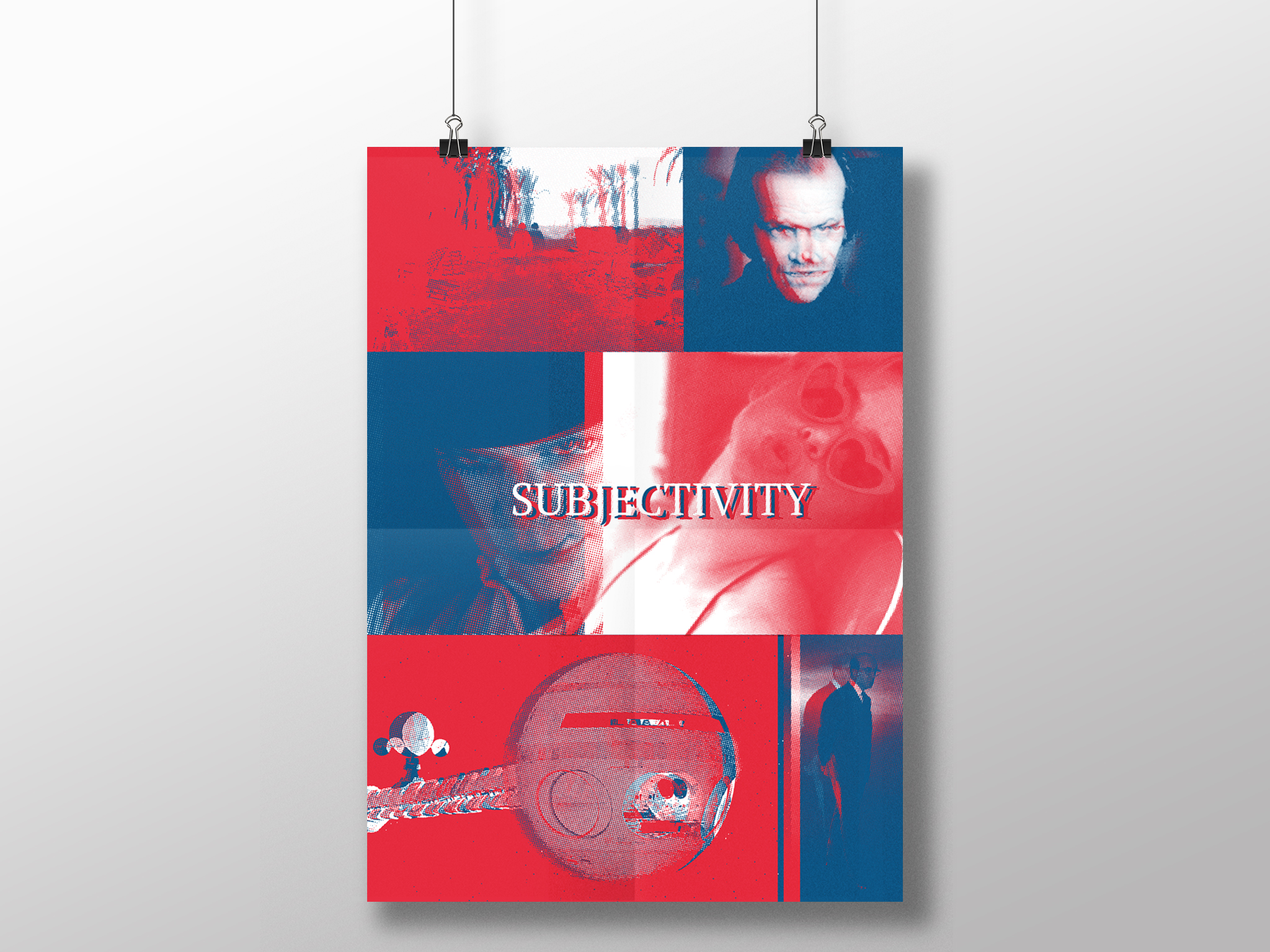 Kubrick Film Festival Poster & Brochure Design by Seda Gumustas. www.seda-g.com