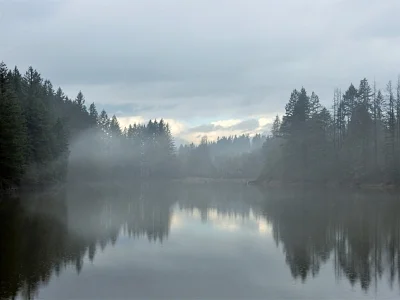 Mist, Lacamas Lake