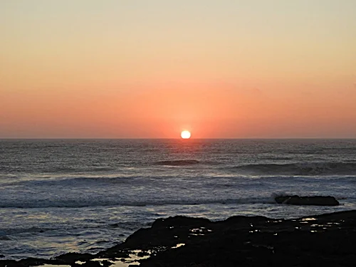 Sunset, Yachats, Oregon