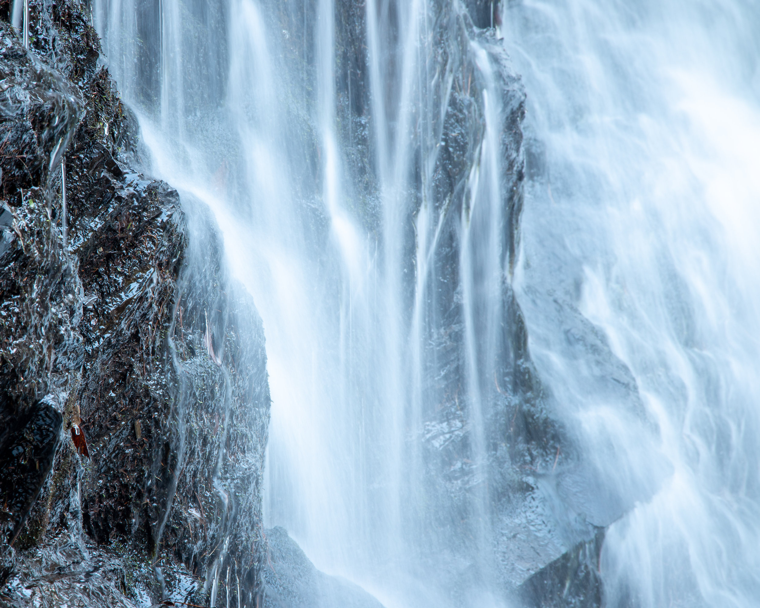 Close Up of Moores Falls