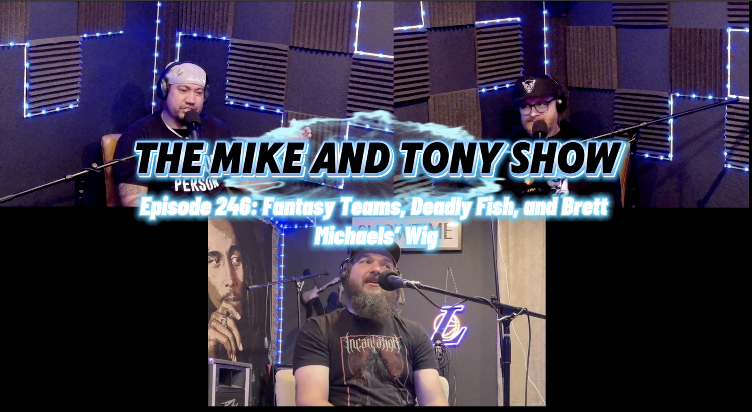 Episode 246: Fantasy Teams, Deadly Fish, and Brett Michaels’ Wig episode artwork