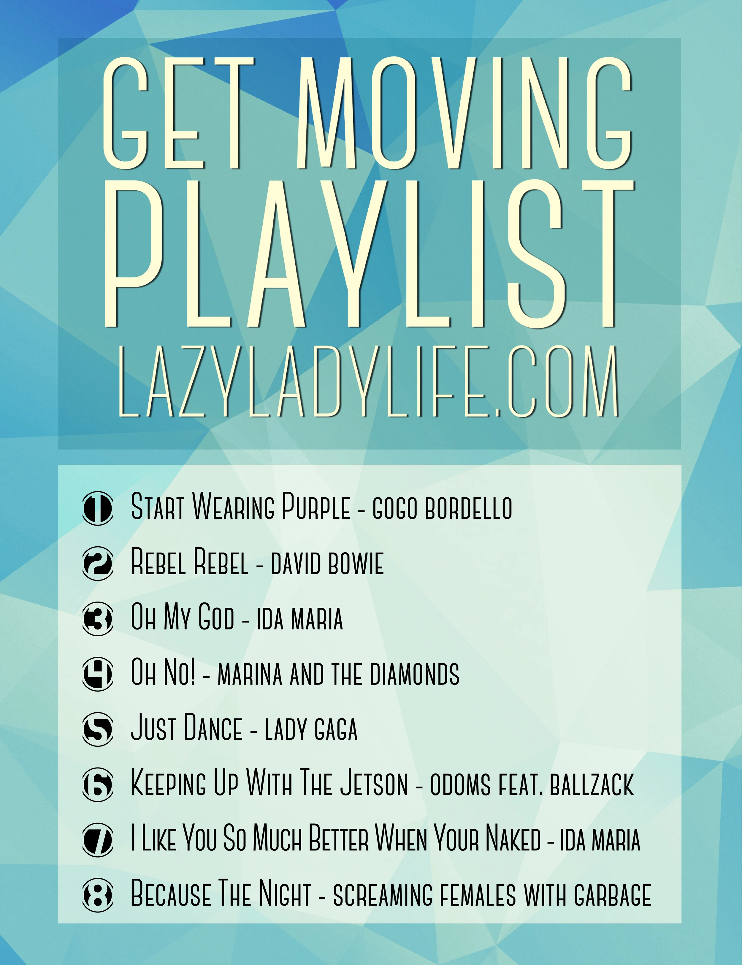 Get moving playlist!