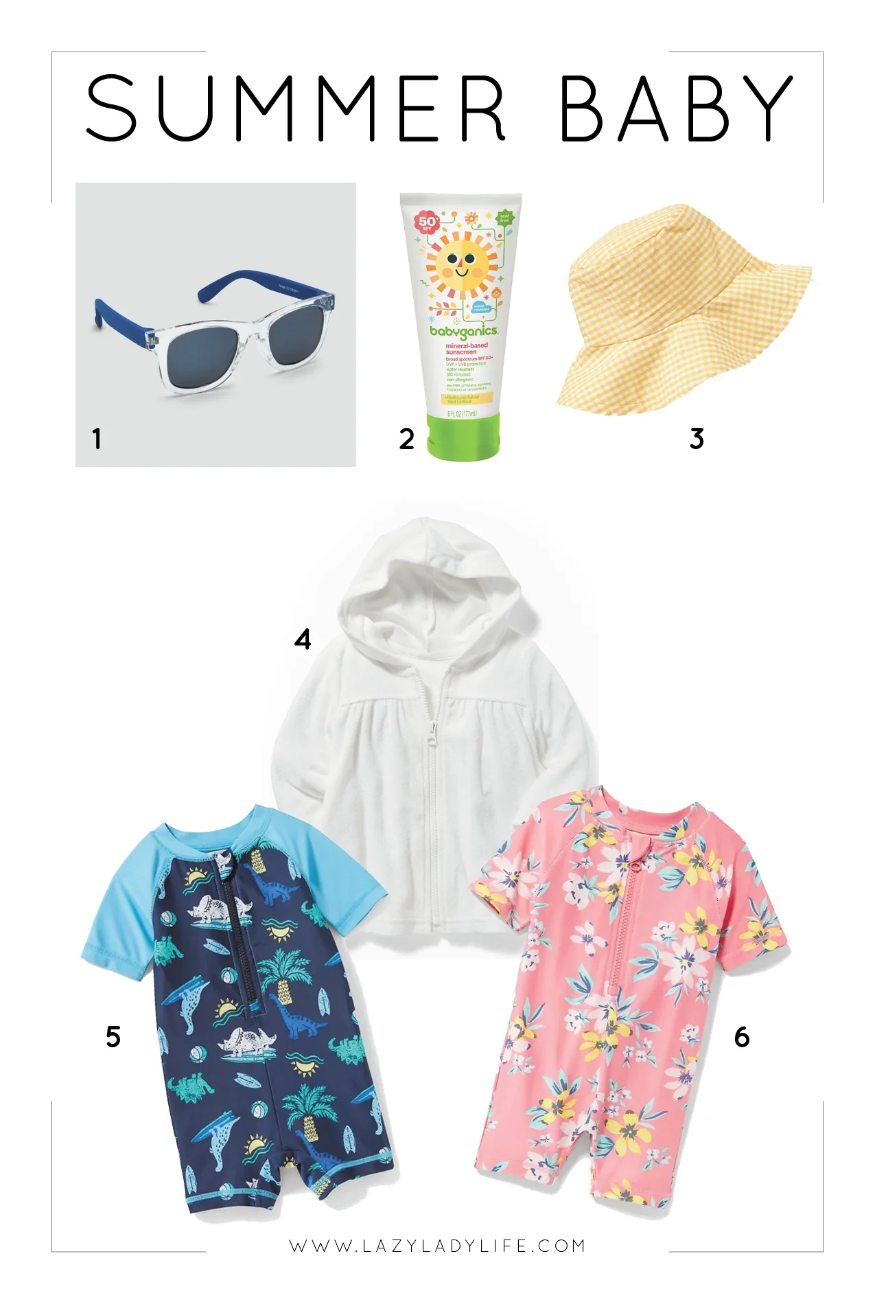 Lazy Baby: Summer Time!