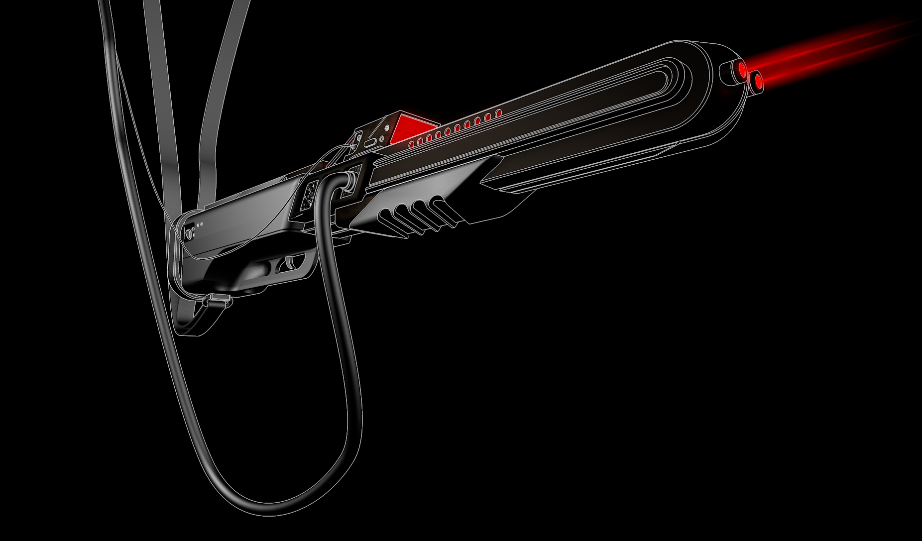Predator's gun