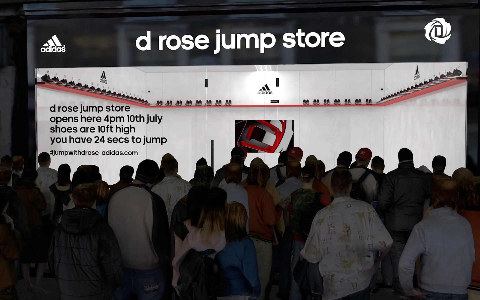 adidas d rose jump store