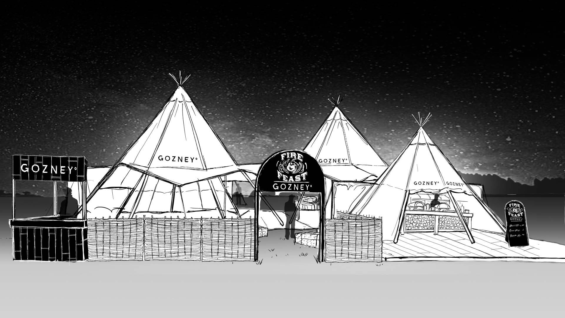 Campsite concept 2 - Entrance