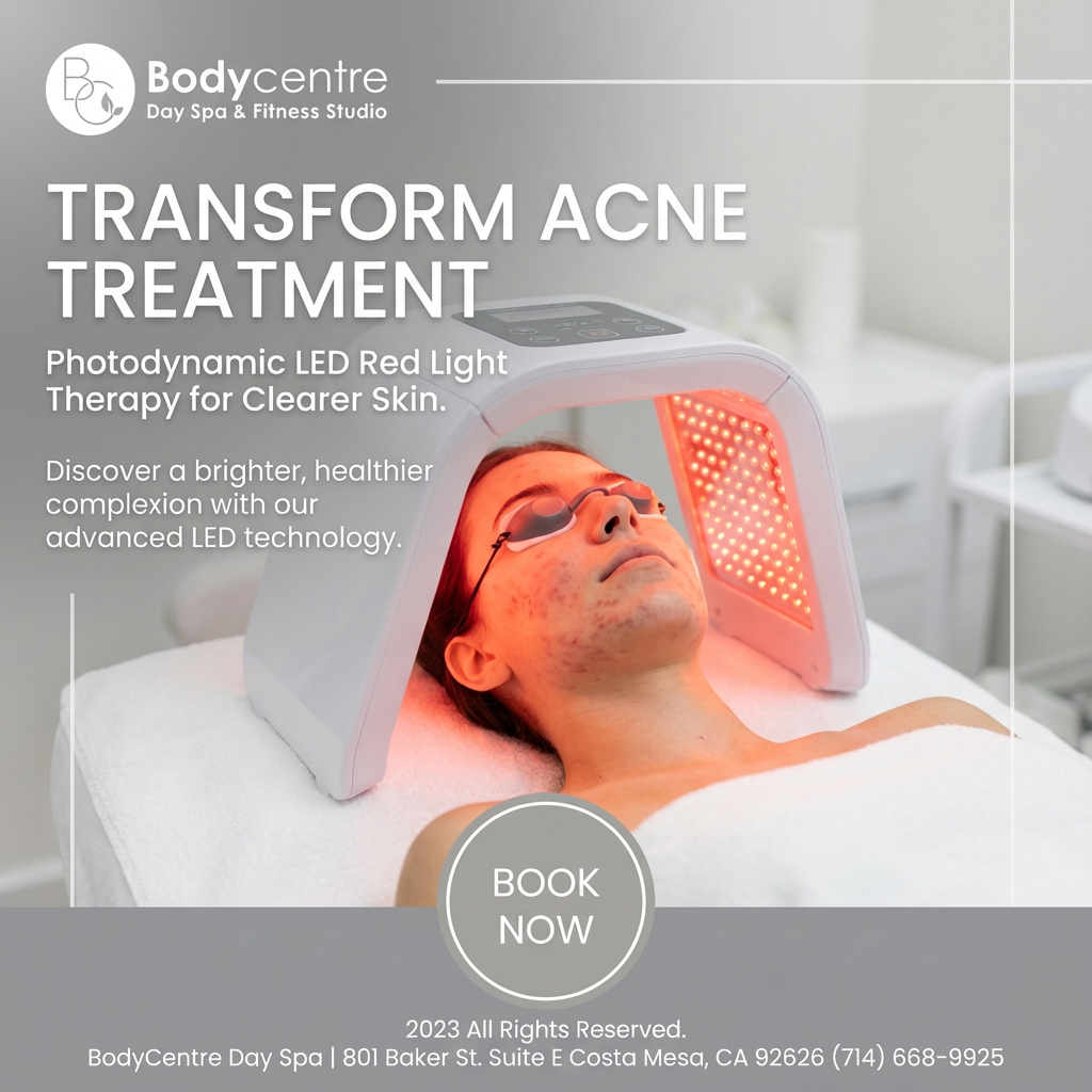 How Photodynamic LED Red Light Therapy Transforms Acne Treatment for Clearer Skin
