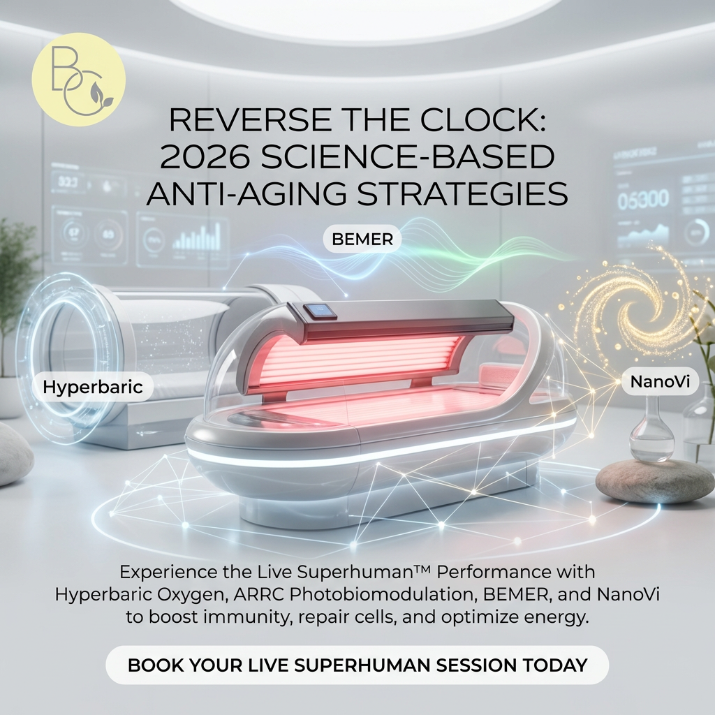 Biohacking for anti-aging: science-based strategies to reverse the clock in 2026