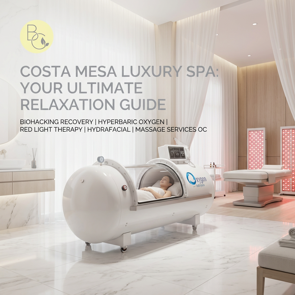 Costa mesa luxury spa: your ultimate relaxation guide
