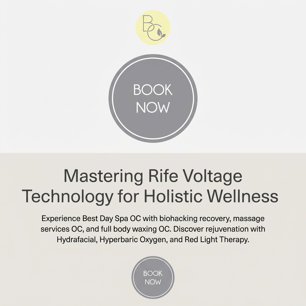 Mastering rife voltage technology for holistic wellness