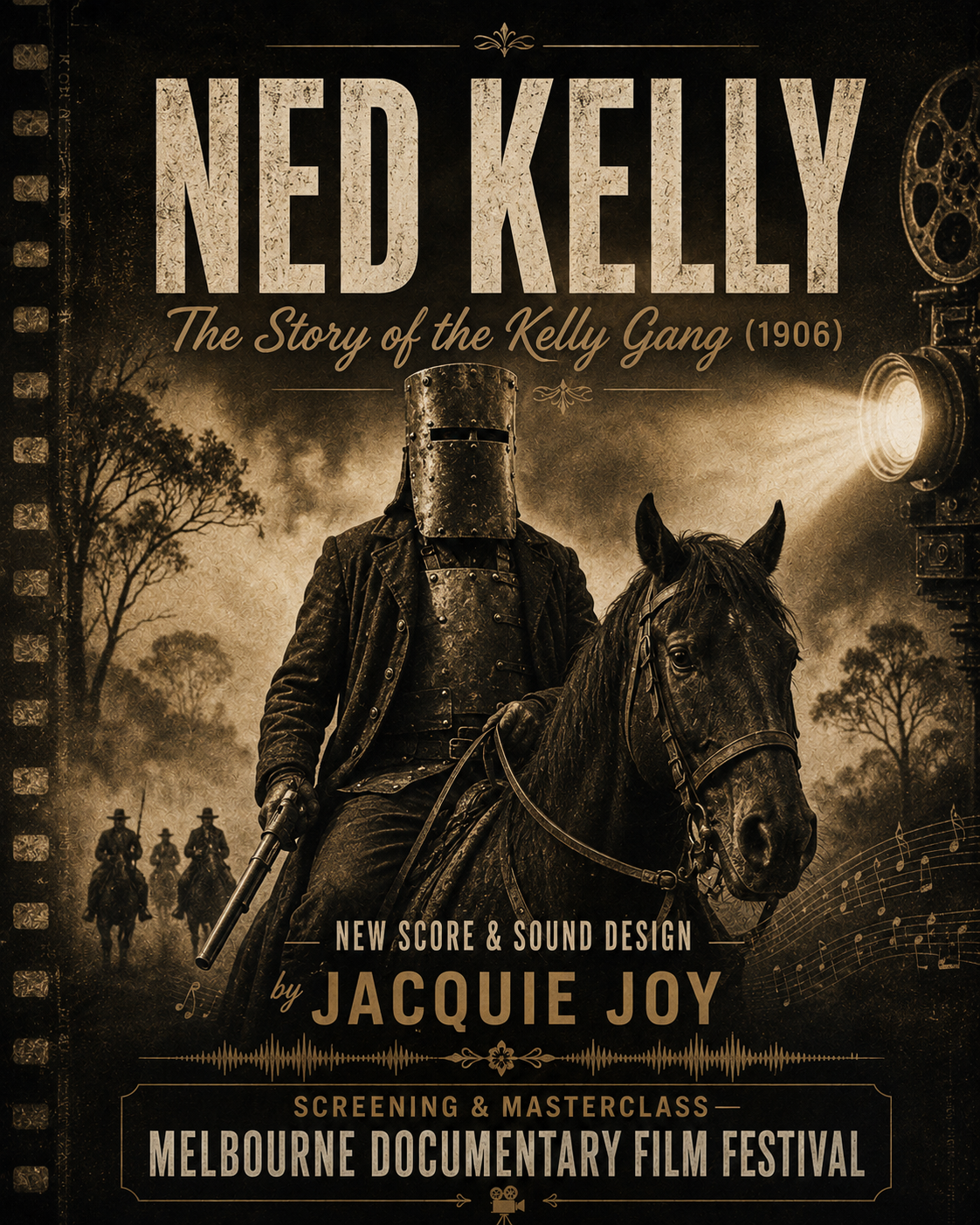 Jacquie Joy Brings Silent Cinema Back to Life with New Score for The Story of the Kelly Gang