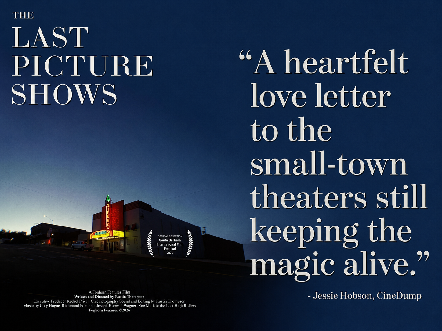 The Last Picture Shows Captures the Beauty and Fragility of the American Cinema