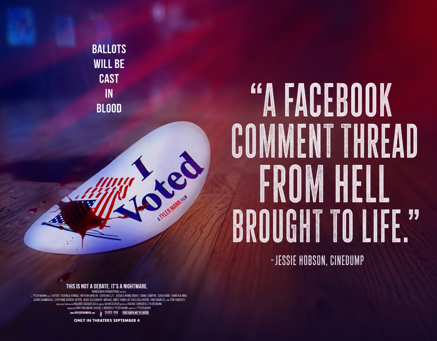I Voted: A Political Thriller That Cuts Uncomfortably Close to Home