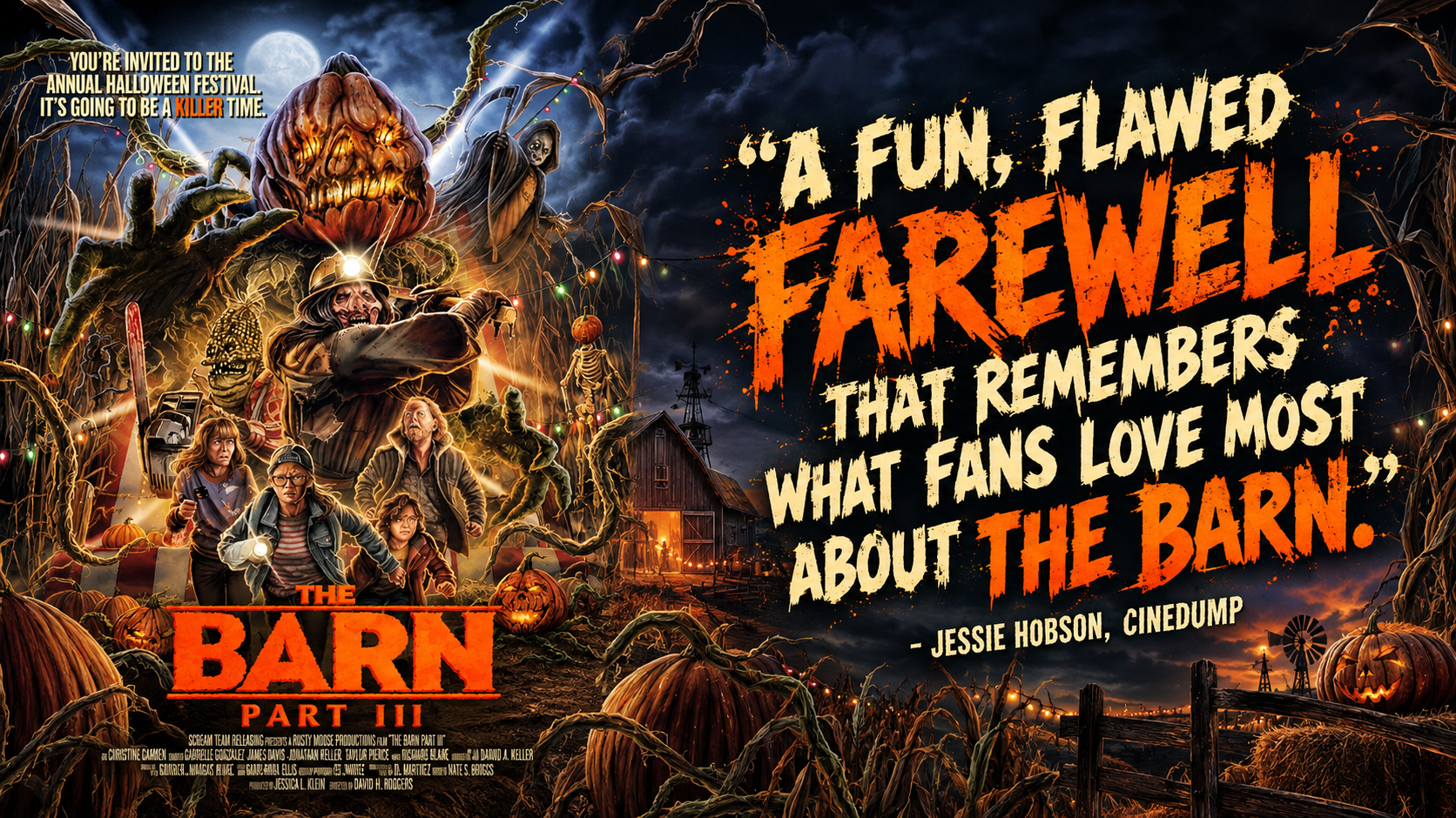 The Barn Part III: Bigger, Bloodier, and Further From Its Roots
