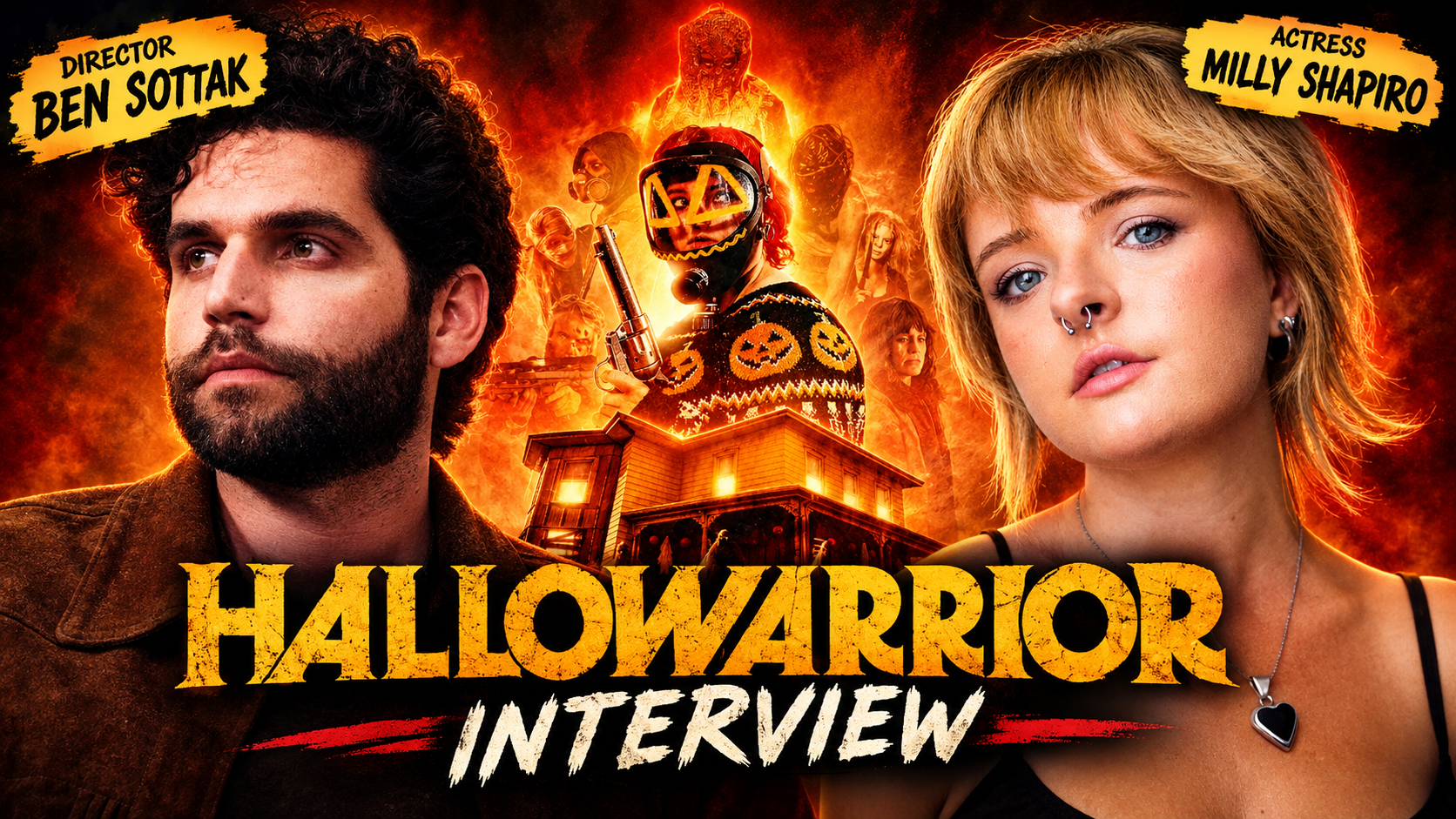 The Heart Beneath the Horror: Ben Sottak and Milly Shapiro on Hallowarrior