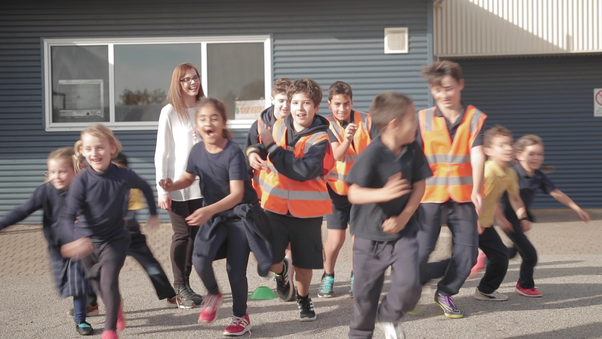 Nicole with PALS Program Students