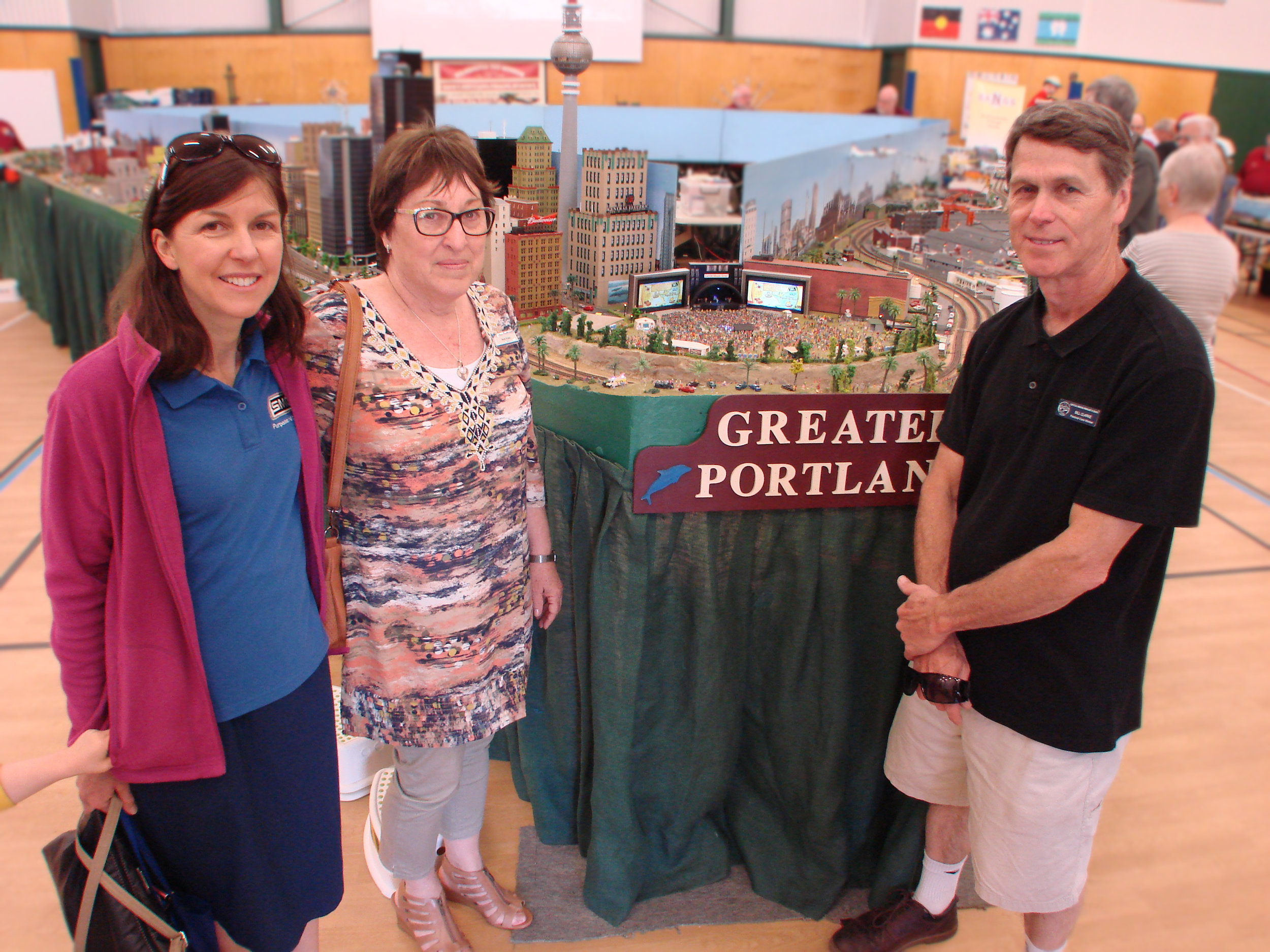 Left to right: Alison Clarke (Pastoral Care Worker), Anne Franks (Crystal Brook Primary School Principal) and Bill Clarke (Pastoral Care Worker)