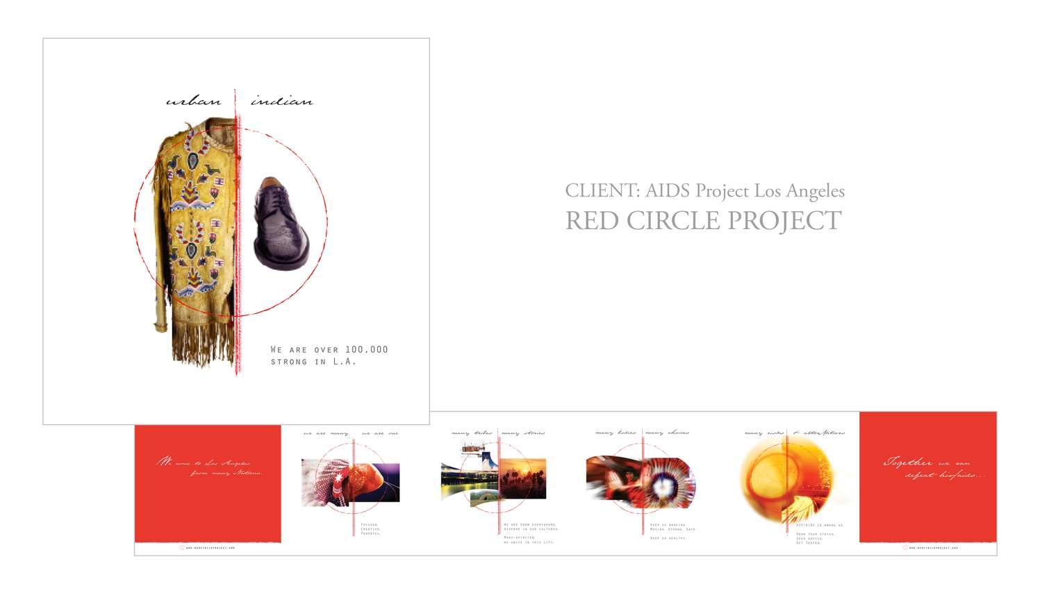 Red Circle Project Branding and collateral