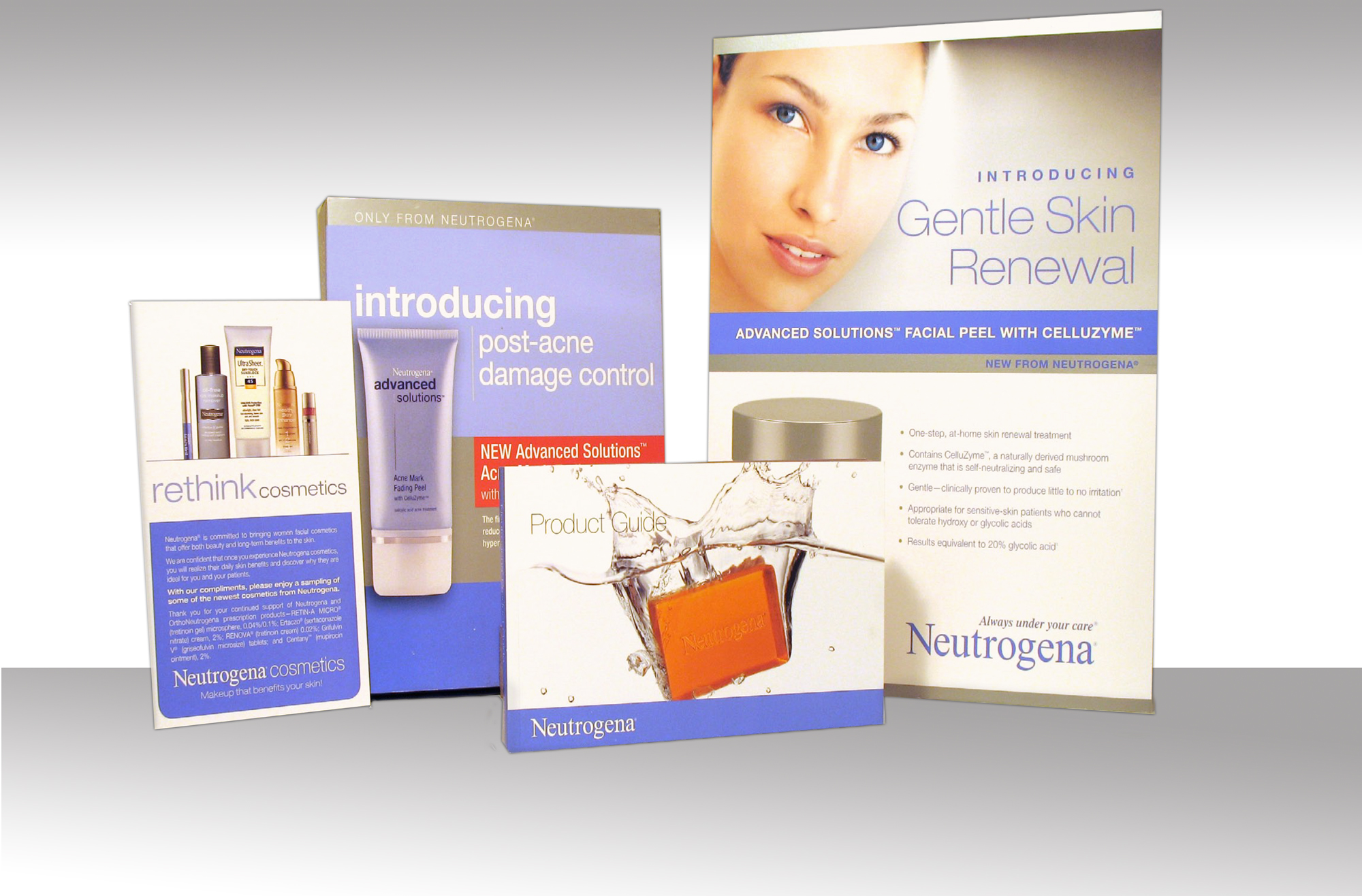 Neutrogena collateral design