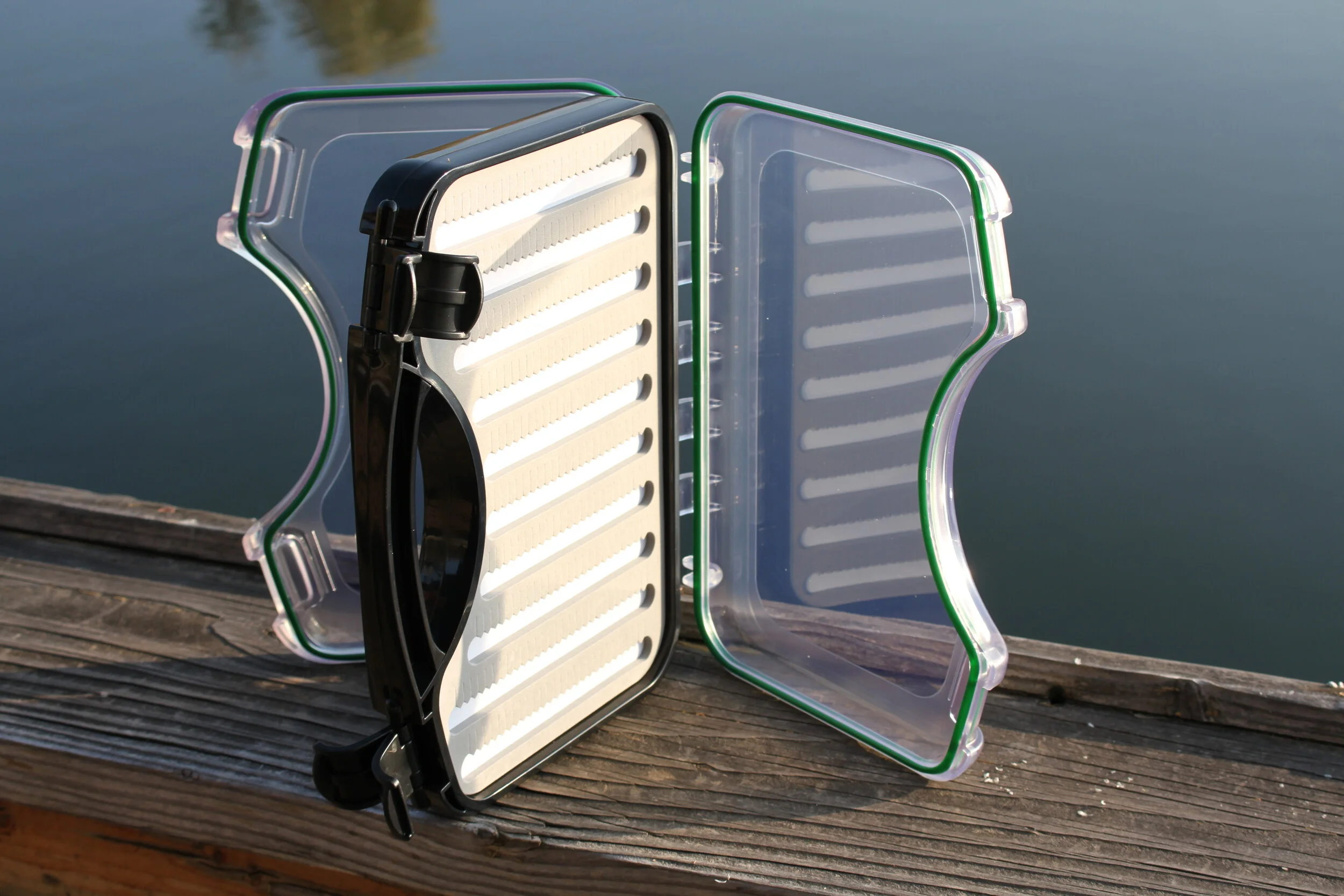 Magnum Streamer Fly Box, sided —