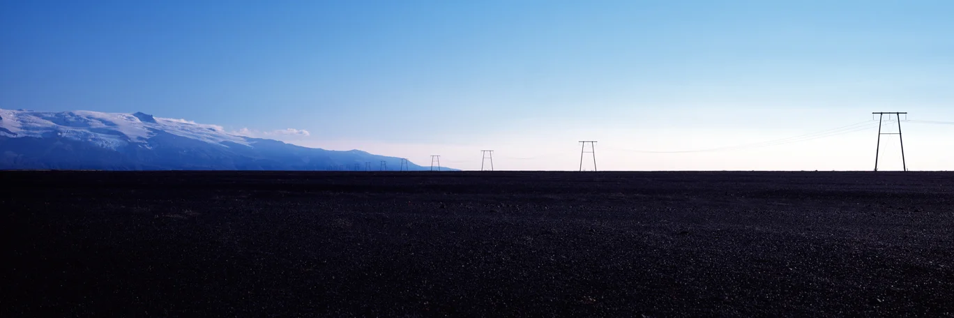 Barren field : Iceland