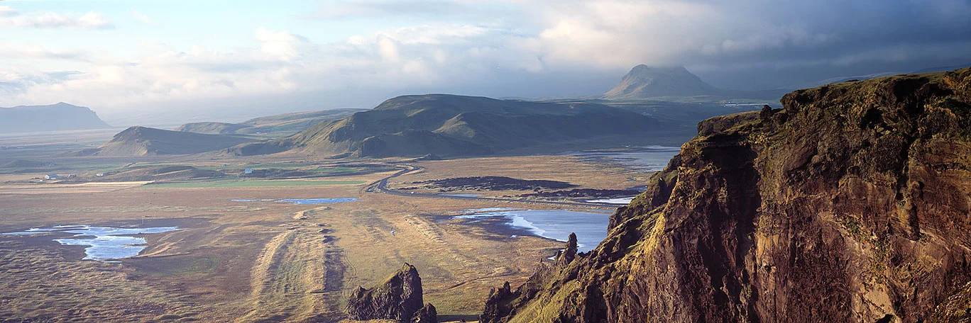 Looking towards Katla Volcano : Iceland 