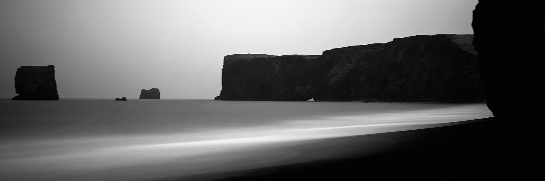 Dyrholaey from the Beach : Iceland 