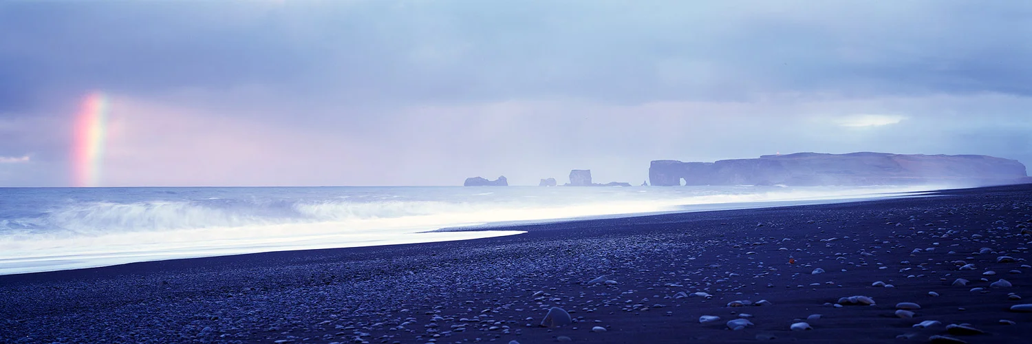 Dyrholaey Beach sunrise : Iceland 