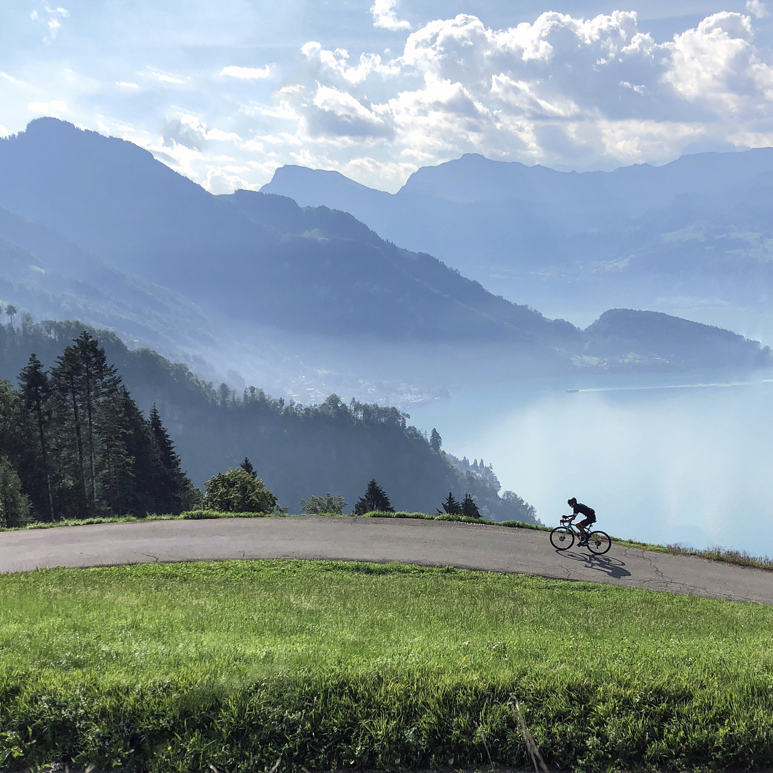   The steep, scenic climb up Rigi    iPhone X 1/3400s F1.8 ISO25  