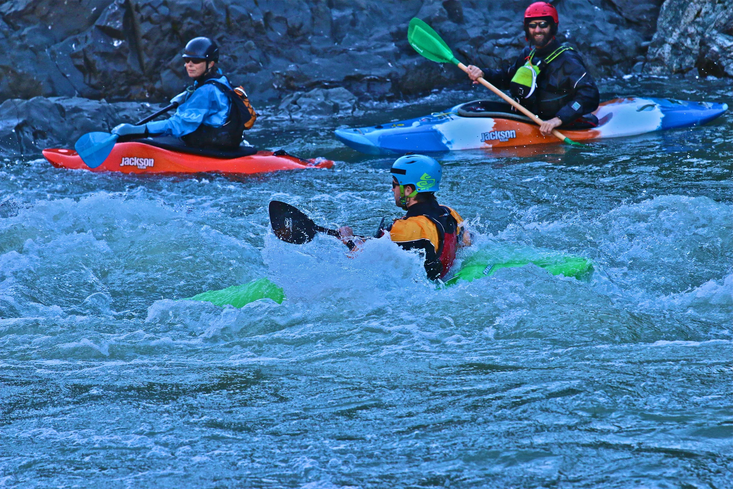 March Sea, River, Surf Kayaking — Liquid Fusion Kayaking
