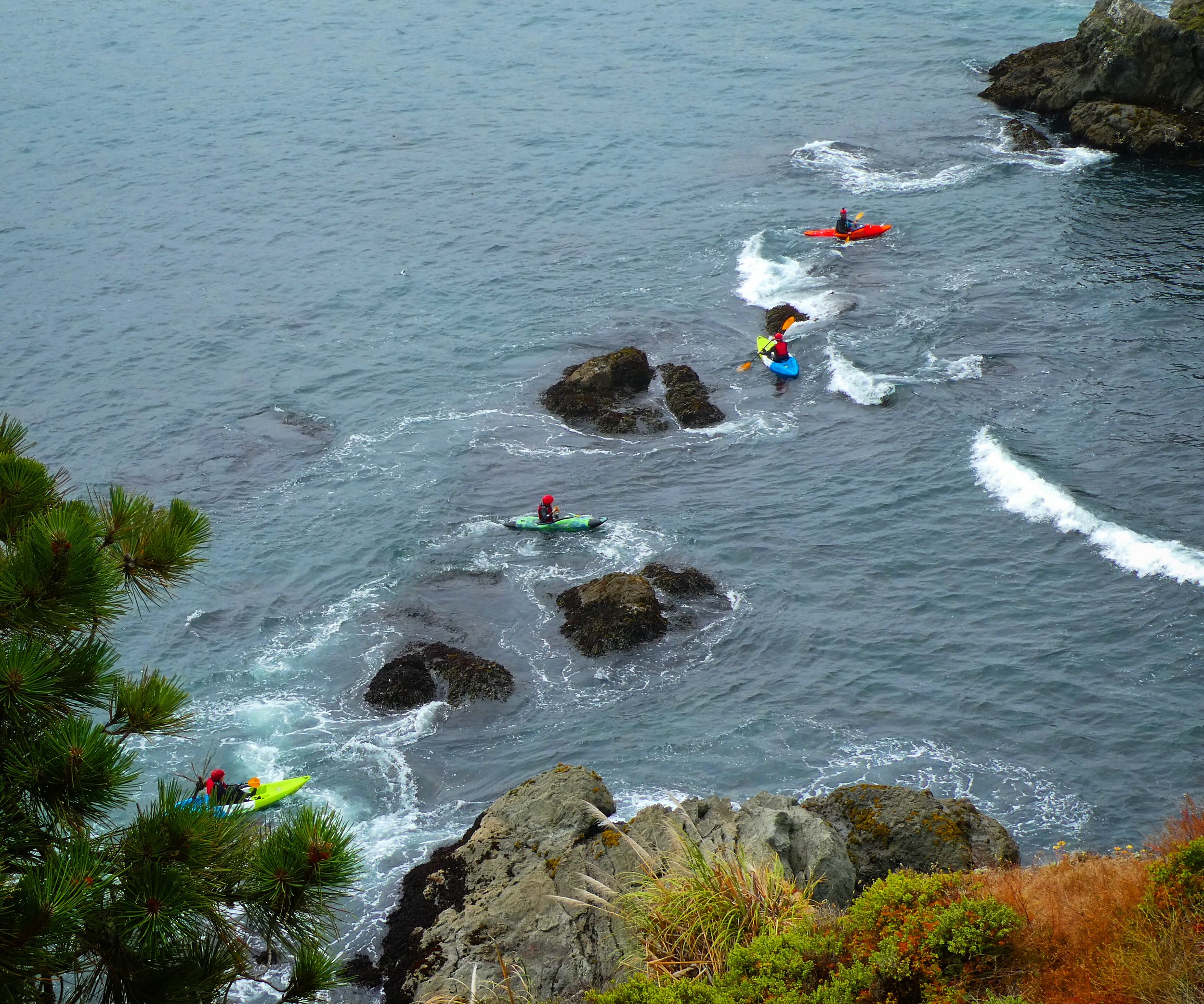 Mendocino Ocean Kayaking