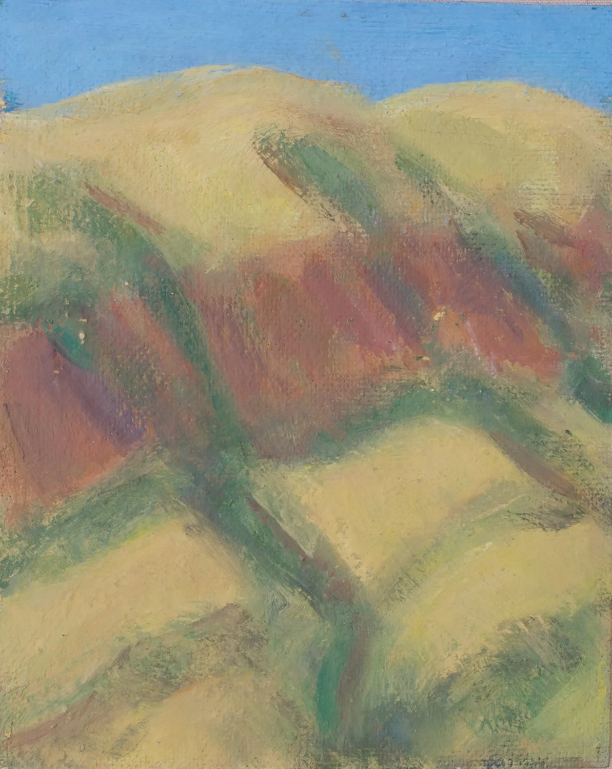 Small #6.   Landslide Slopes in Coast Range
