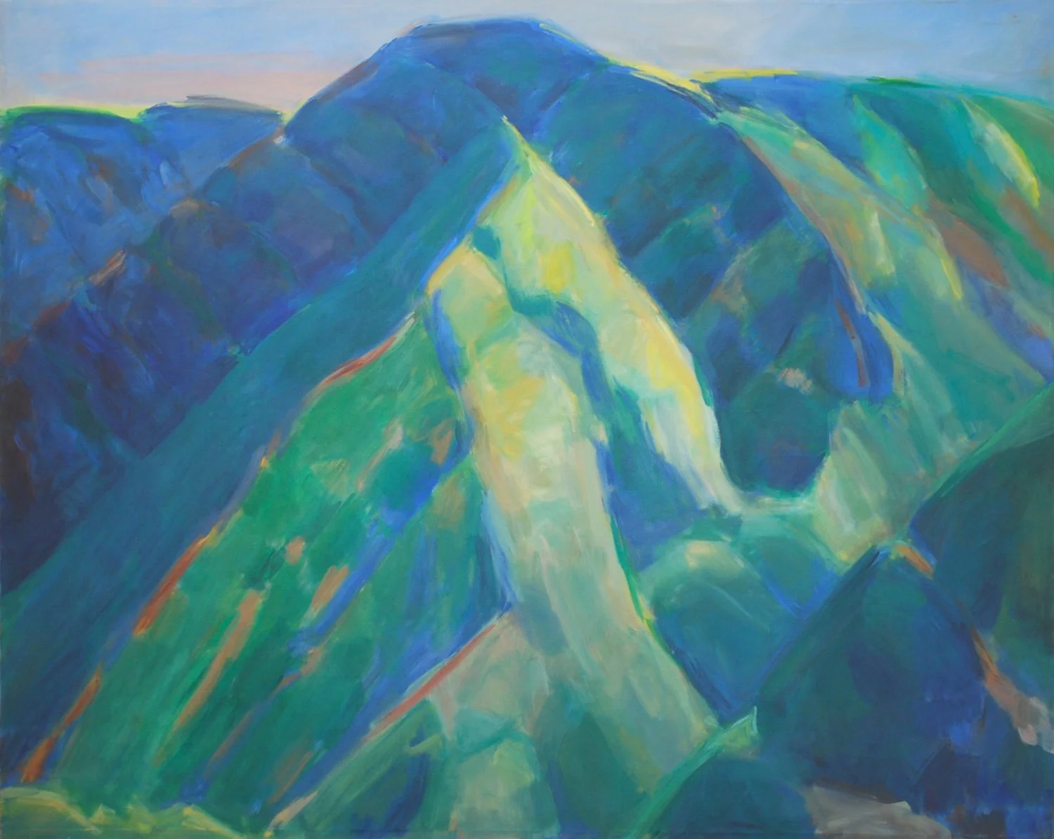 20. Ridge on the Milford Track  56 x 70.jpg