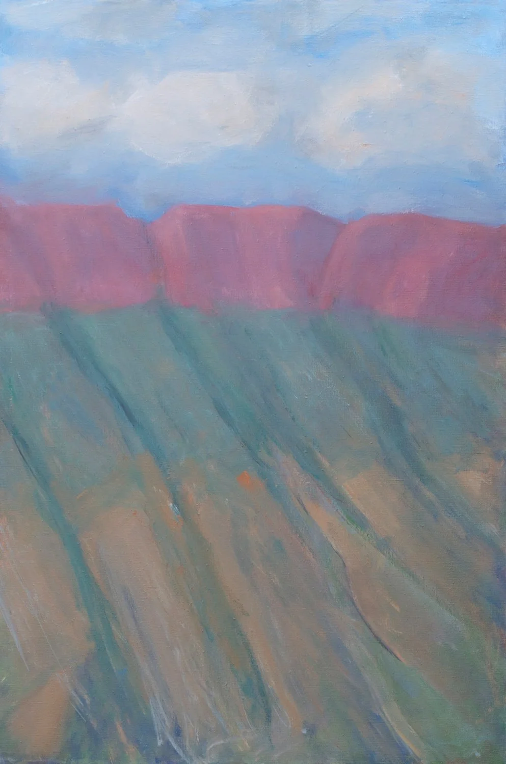 Escarpment in Volcanic Rock