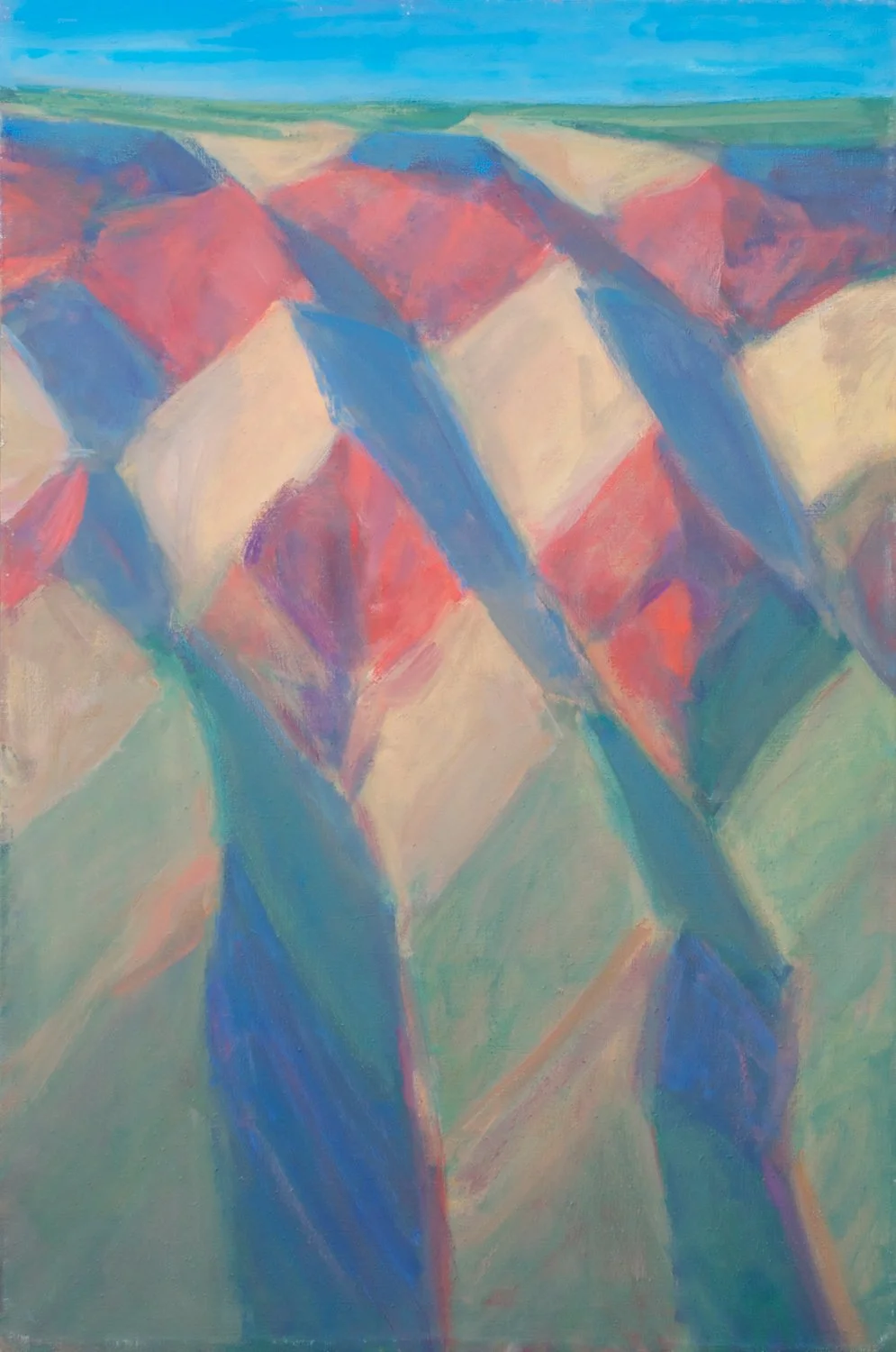 Eroded Edge of Volcanic Plateau