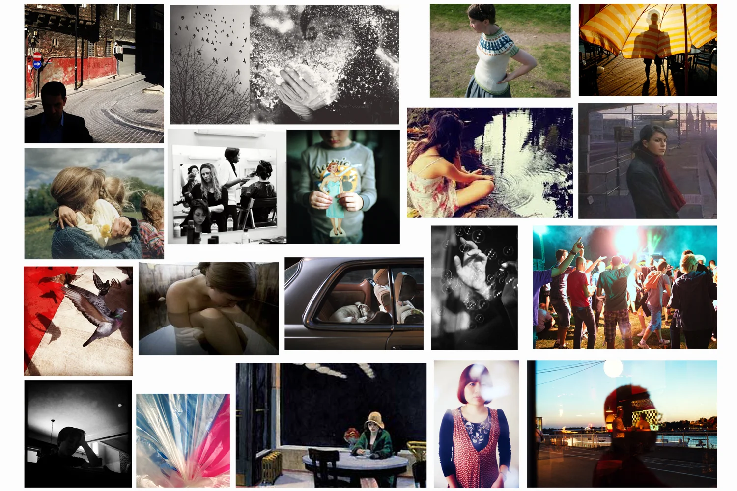Research on street style, contemporary photography and how these can influence and create emotional connections