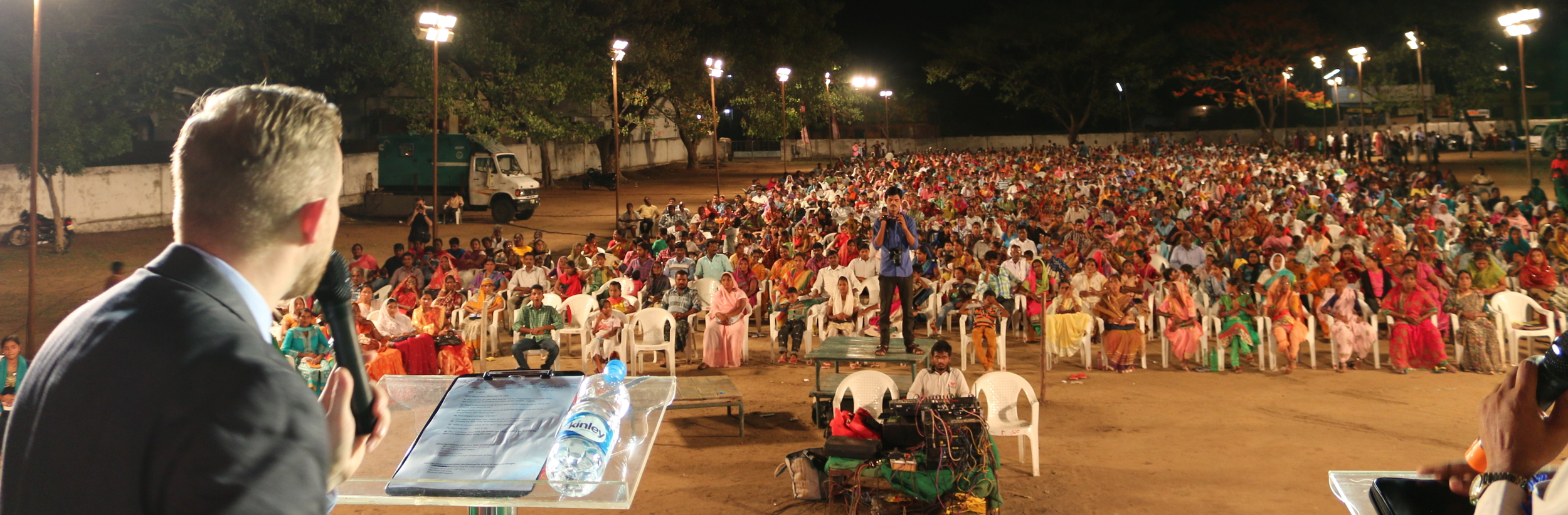  The 3rd night of my Gospel Crusade in India