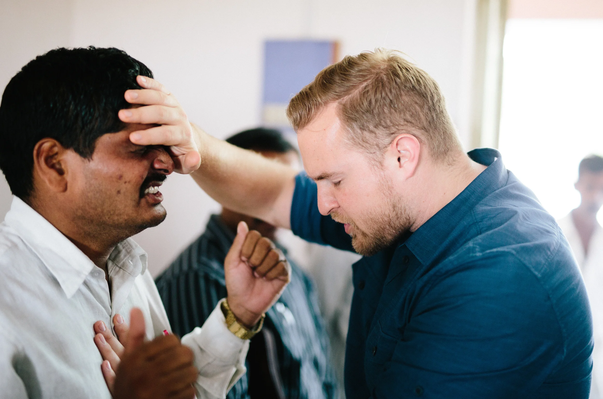  Ministering at the pastors conference in South Asia