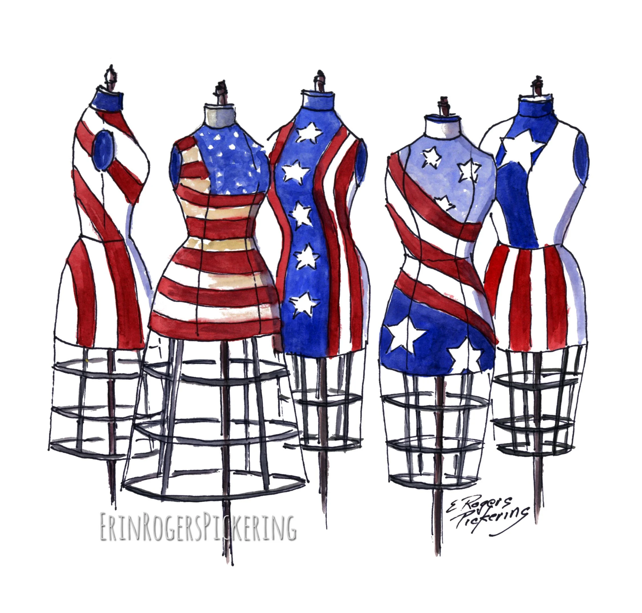 American.women.Flag Dress Forms.8x10.jpg