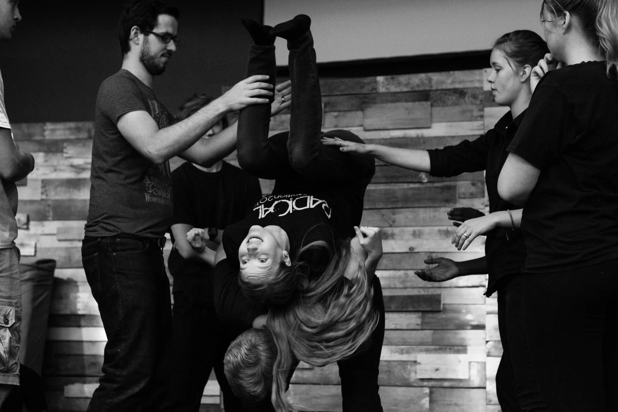 Peter teaching at the Seraphim Drama Camp
