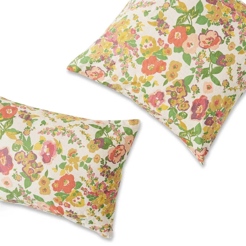 floral pillowcases