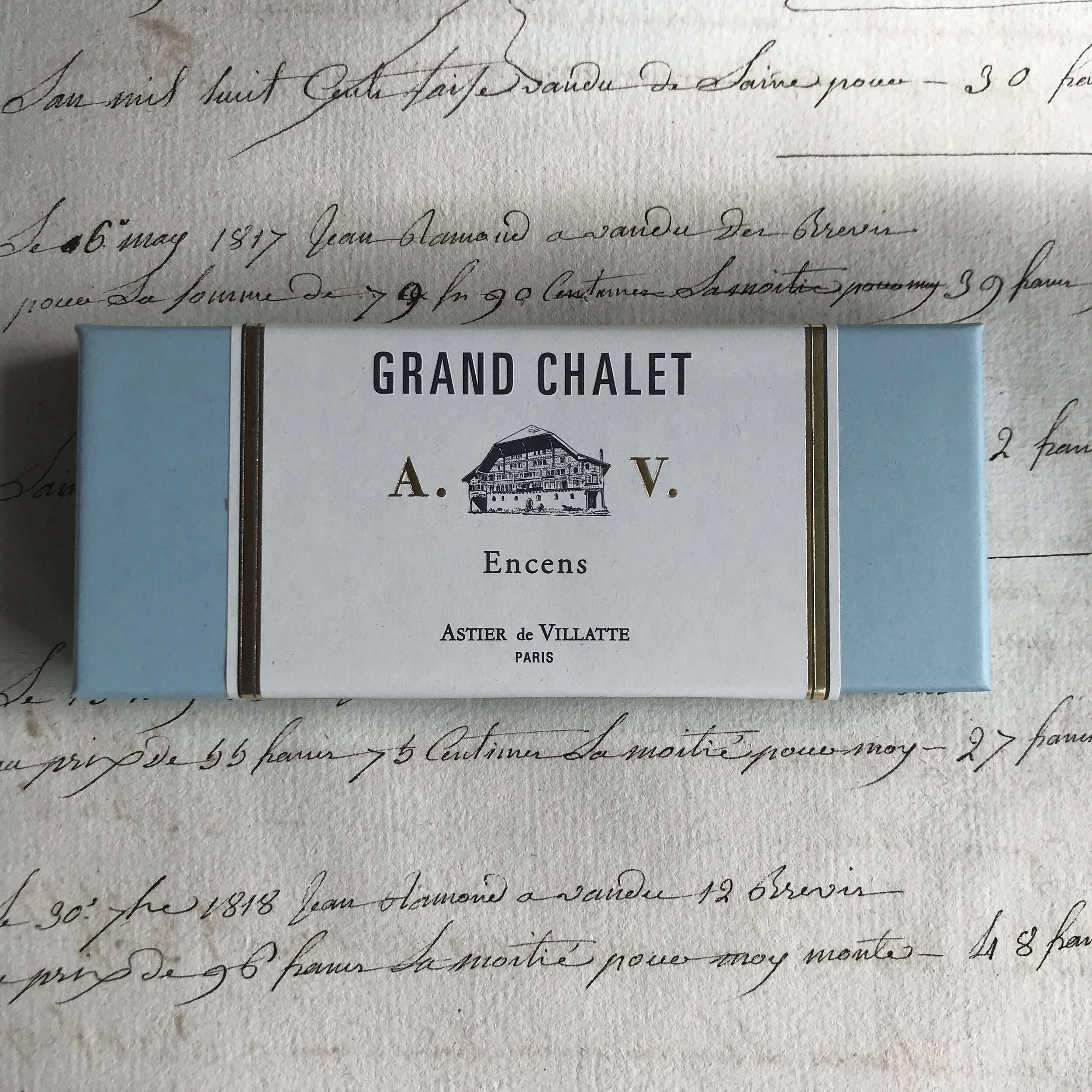 Grand Chalet Incense by Astier de Villatte