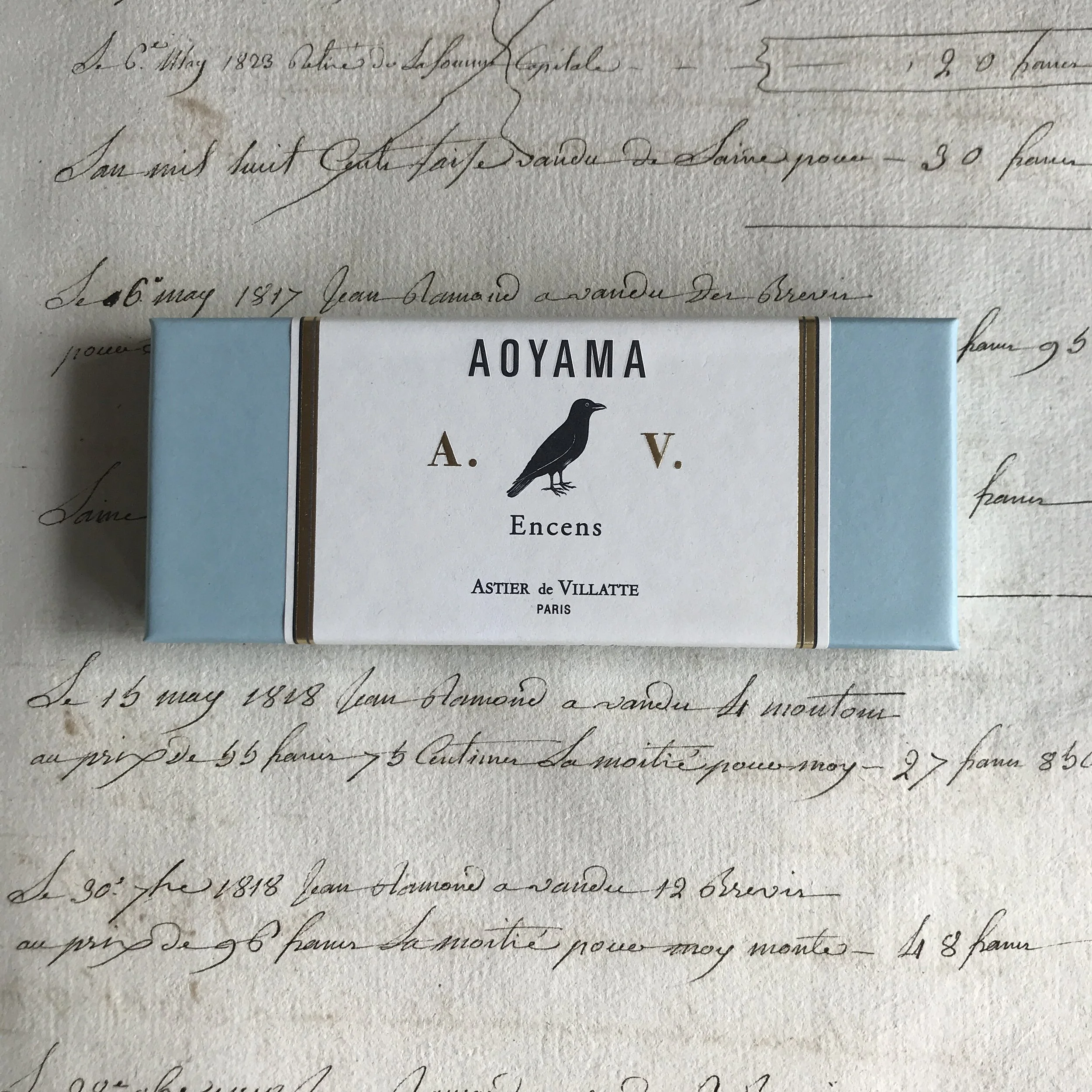 Aoyama Incense by Astier de Villatte Manon bis