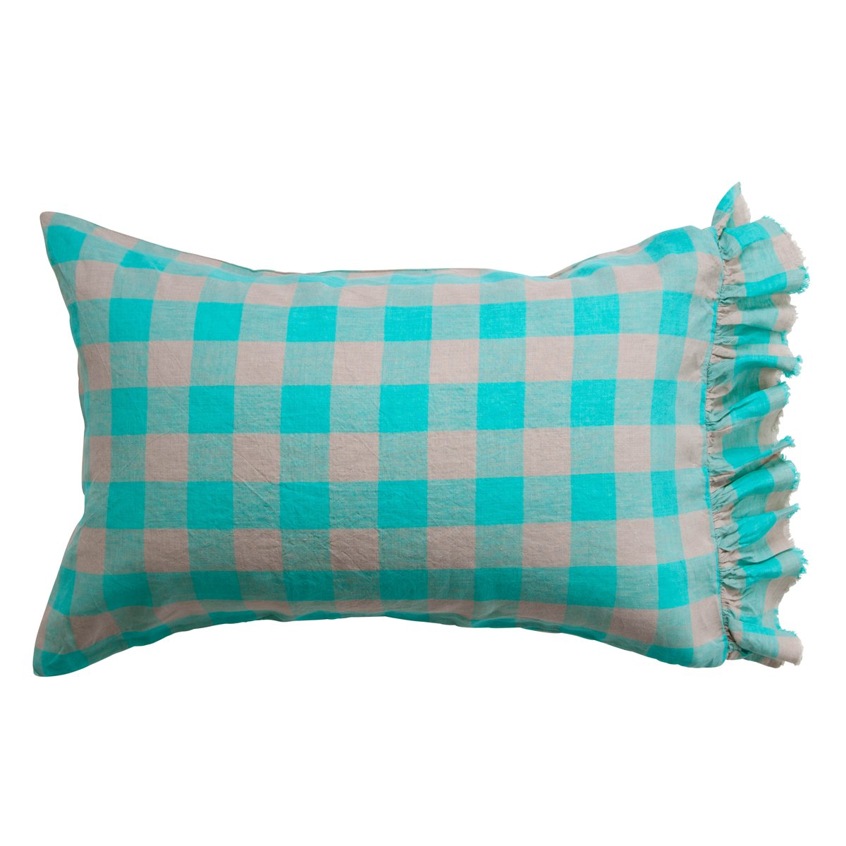 gingham pillowcases