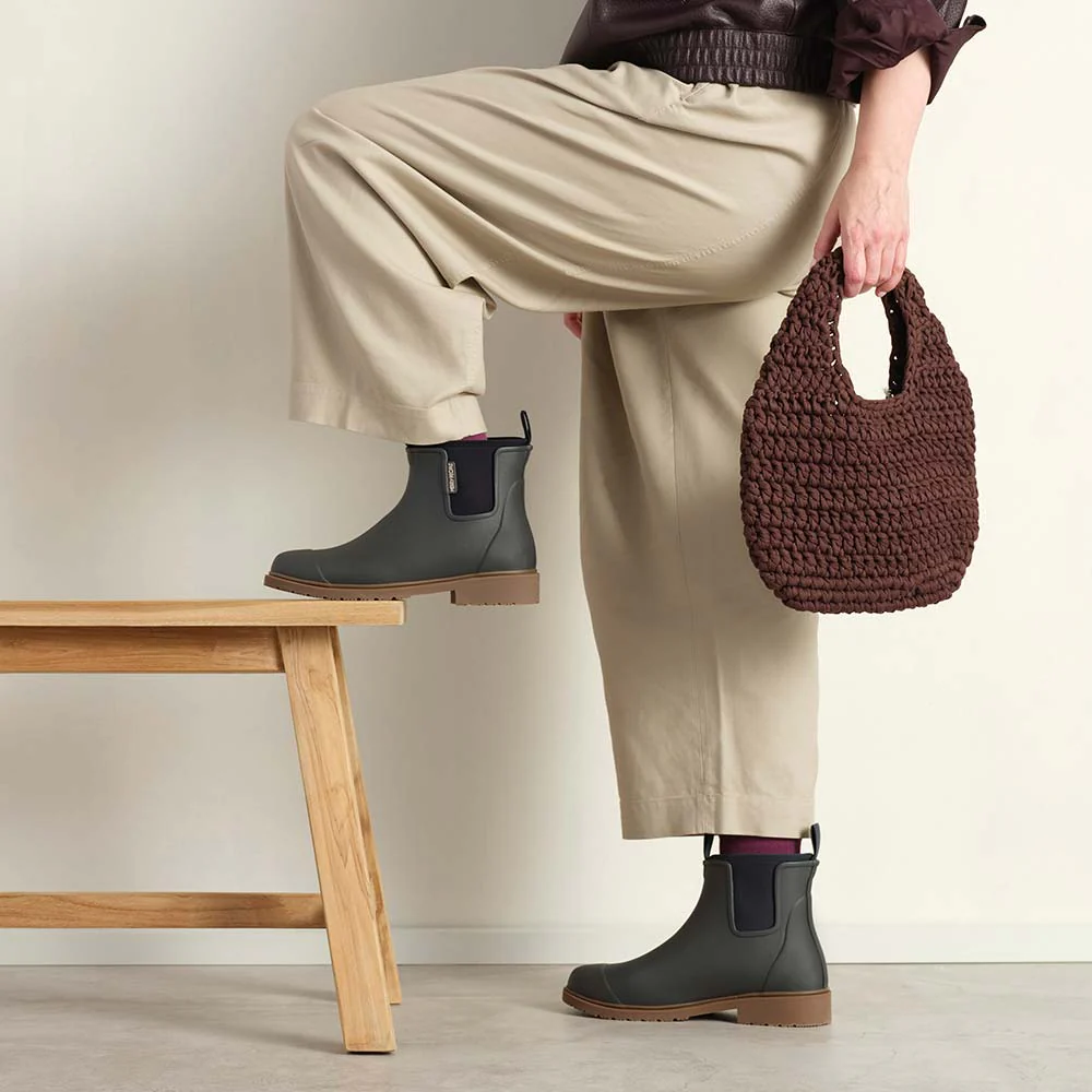 Manon bis Melbourne Merry People Bobbi Gumboots Charcoal
