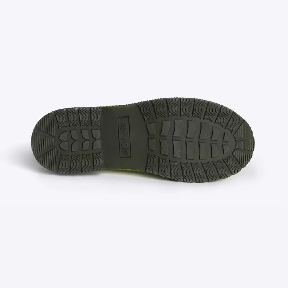Merry People Bobbi Ankle Boot Lime & Olive Manon bis