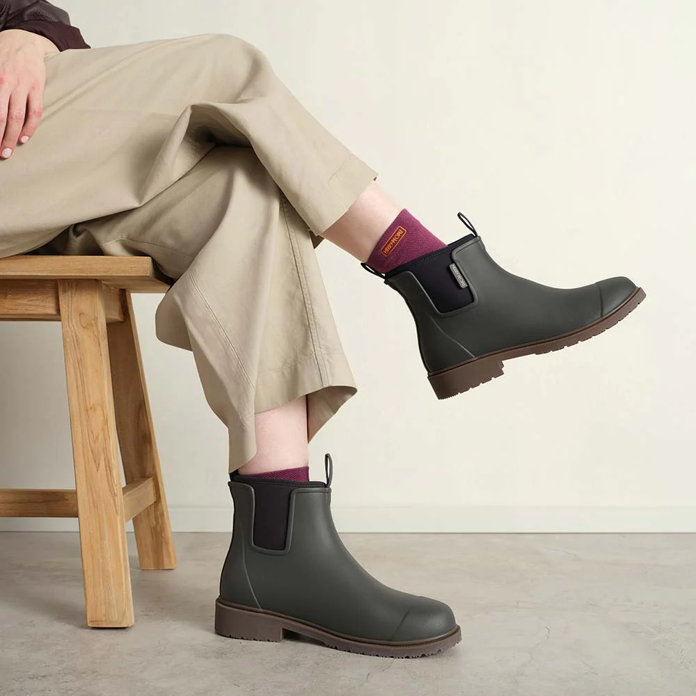 Manon bis Melbourne Merry People Bobbi Gumboots Charcoal